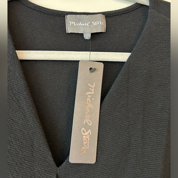 NWT Michael Stars black dress size large - Picture 2 of 6